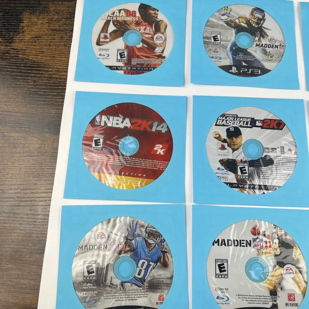 Multi Platform Loose Discs Video Game - Lot Of 50 - AS IS Untested Scratches #6